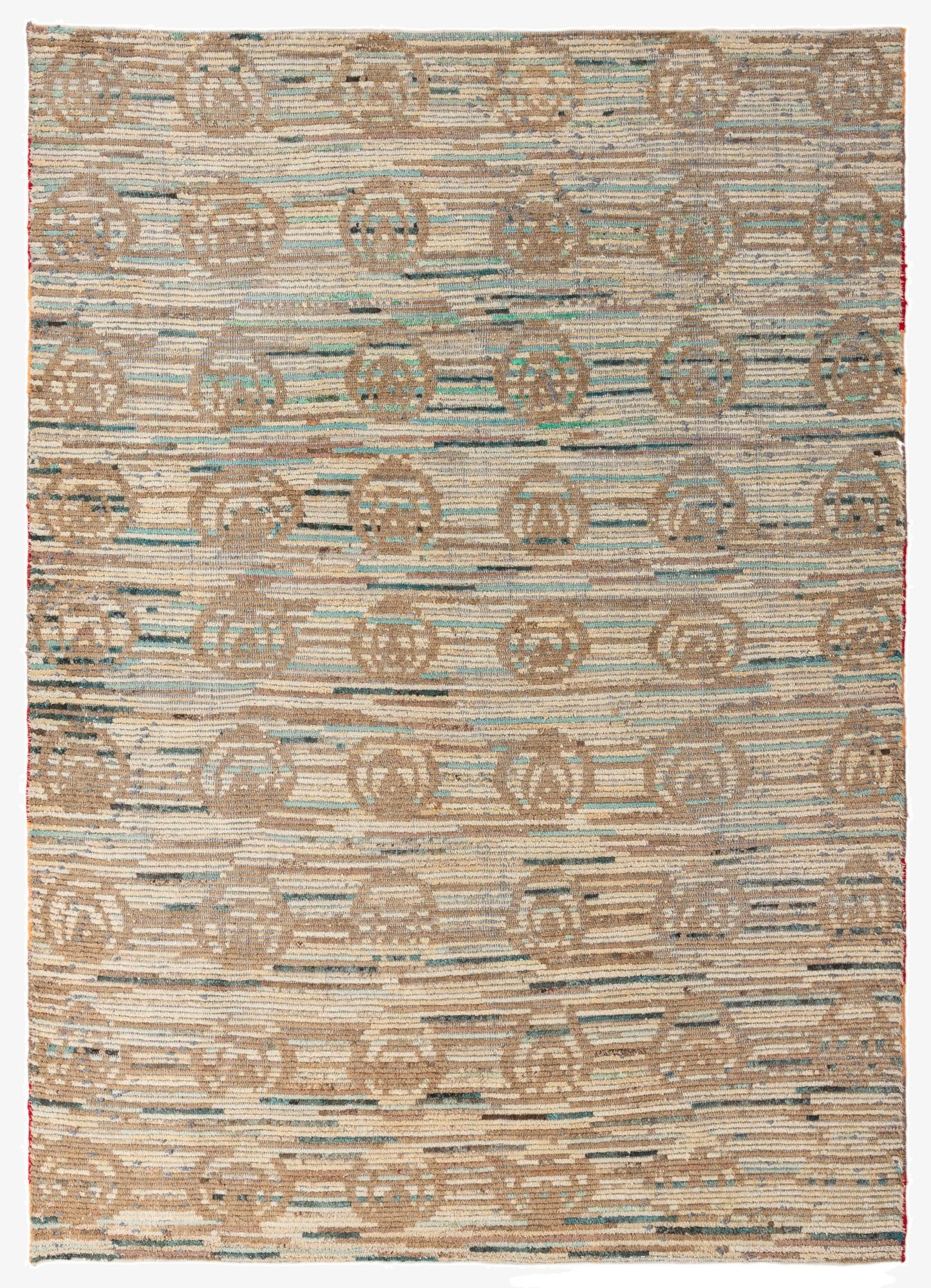 7' 1 x 9' 9  Hand Knotted Darya Wool Rug