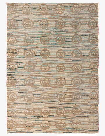 7' 1 x 9' 9 Hand Knotted Darya Wool Rug