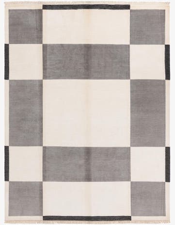 7' 10 x 9' 11 Hand Knotted Darya Wool Rug