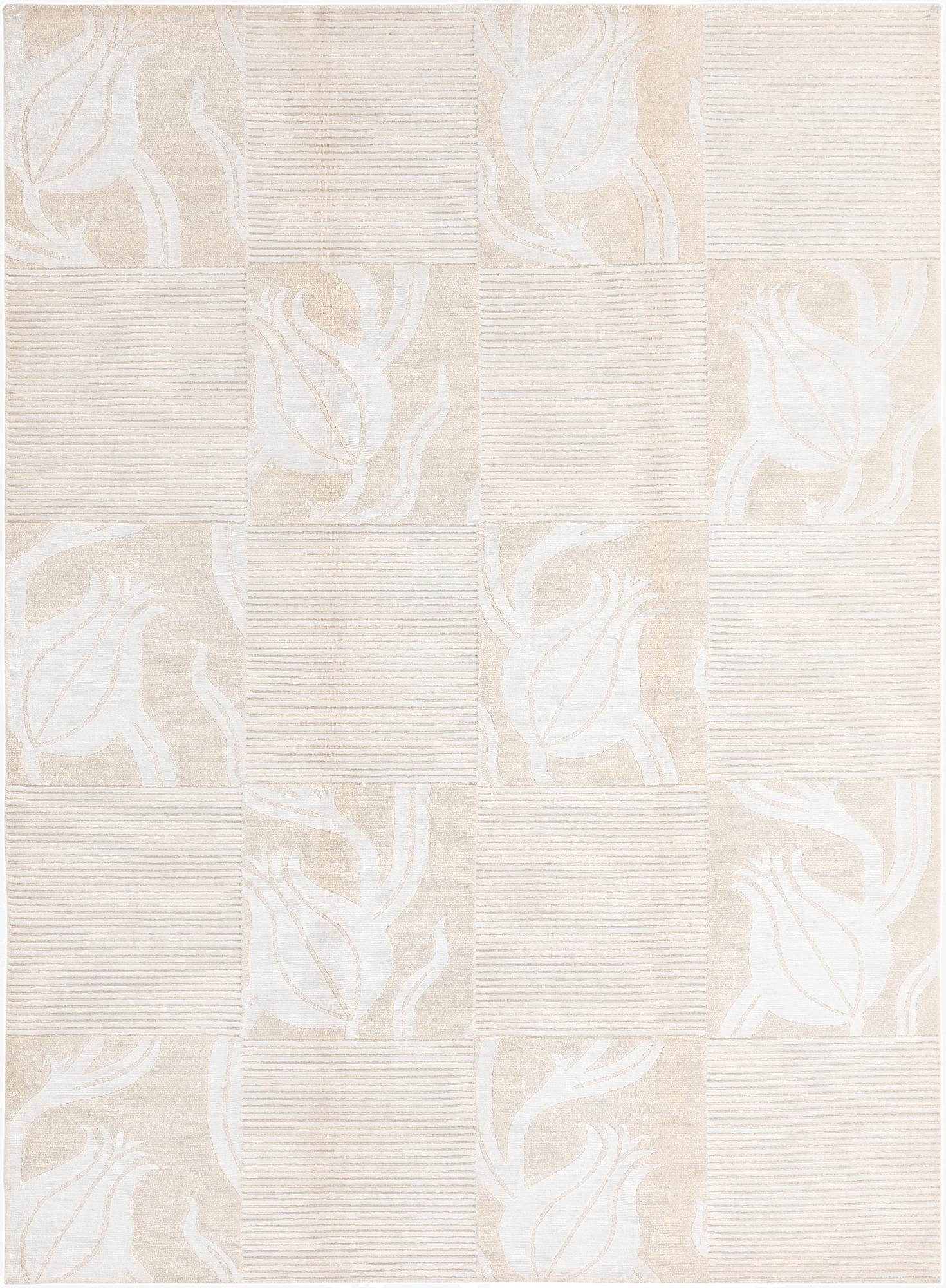 5' 7 x 7' 9  Hand Knotted Darya Wool Rug