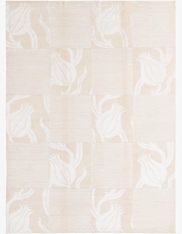 5' 7 x 7' 9 Hand Knotted Darya Wool Rug