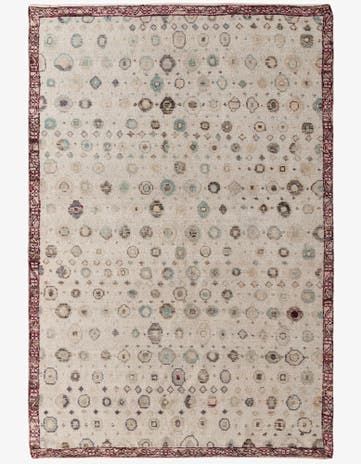 7' x 10' 1 Hand Knotted Darya Wool Rug