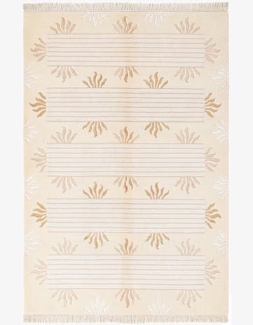 4' 1 x 6' Hand Knotted Darya Wool Rug