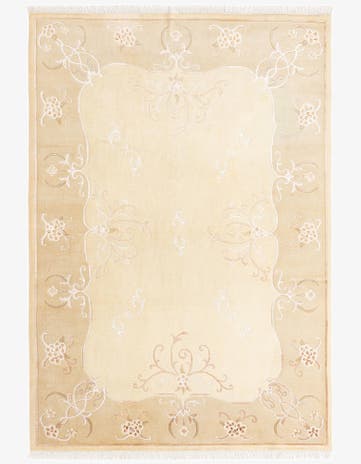 6' 6 x 9' 8 Hand Knotted Darya Wool Rug