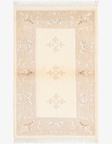 2' 11 x 4' 7 Hand Knotted Darya Wool Rug