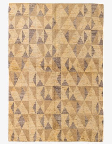 5' 7 x 8' Hand Knotted Darya Wool Rug