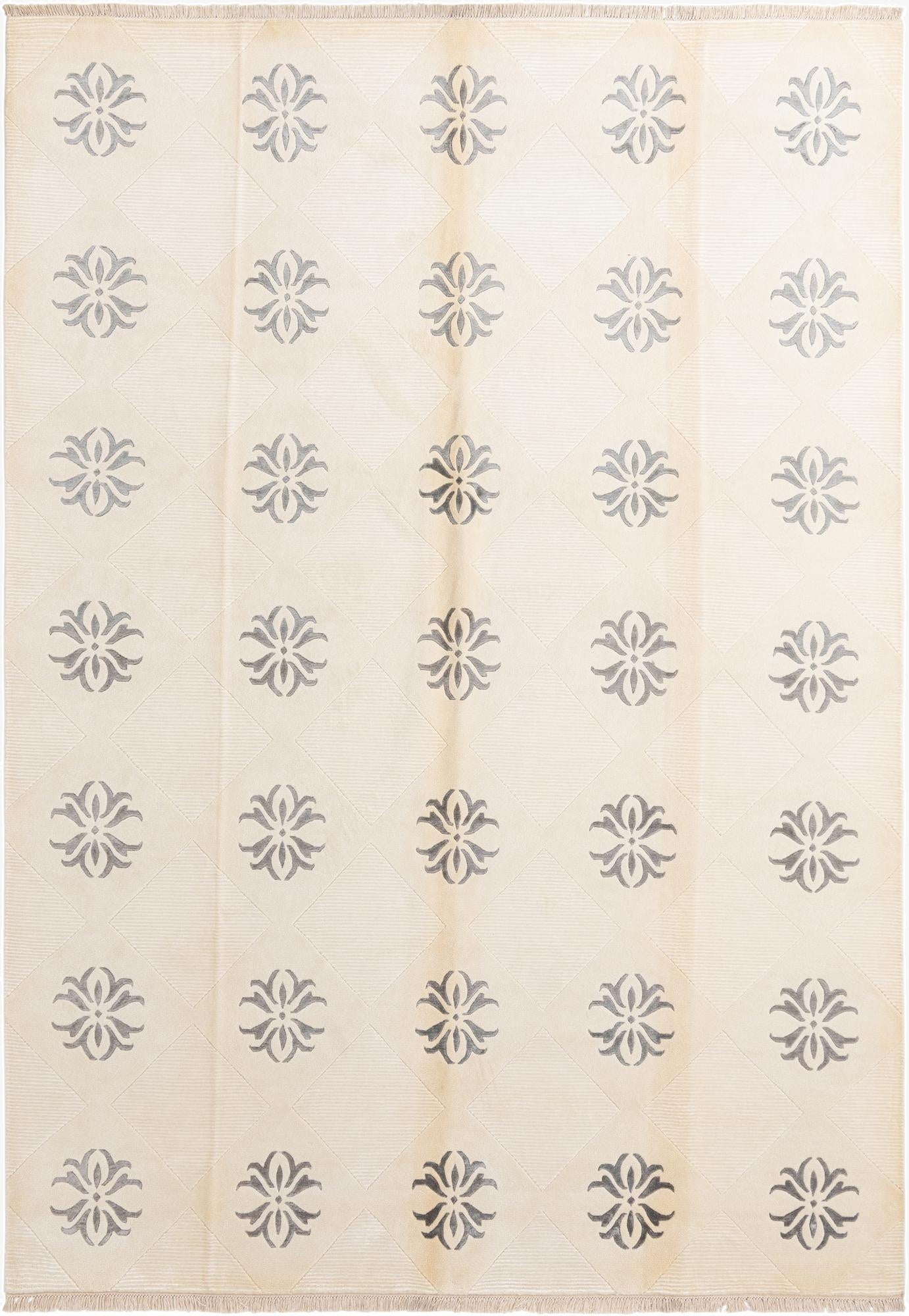 8' 2 x 11' 6  Hand Knotted Darya Wool Rug