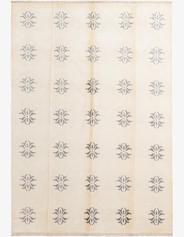 8' 2 x 11' 6 Hand Knotted Darya Wool Rug