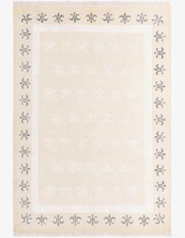 5' 5 x 8' Hand Knotted Darya Wool Rug