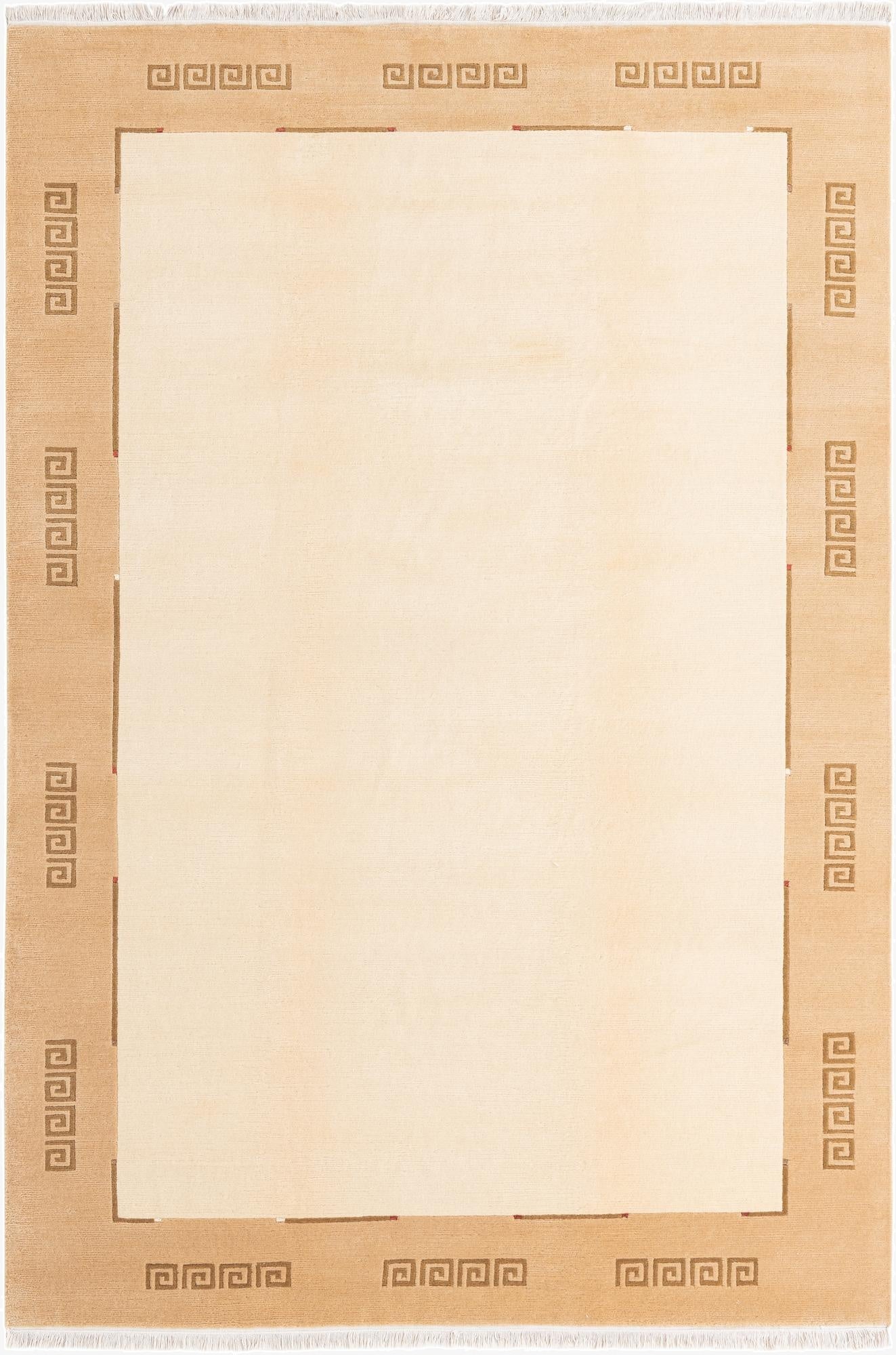 6' 6 x 9' 7  Hand Knotted Darya Wool Rug