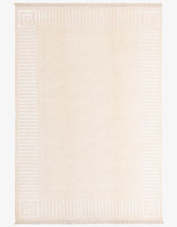 6' 7 x 9' 10 Hand Knotted Darya Wool Rug