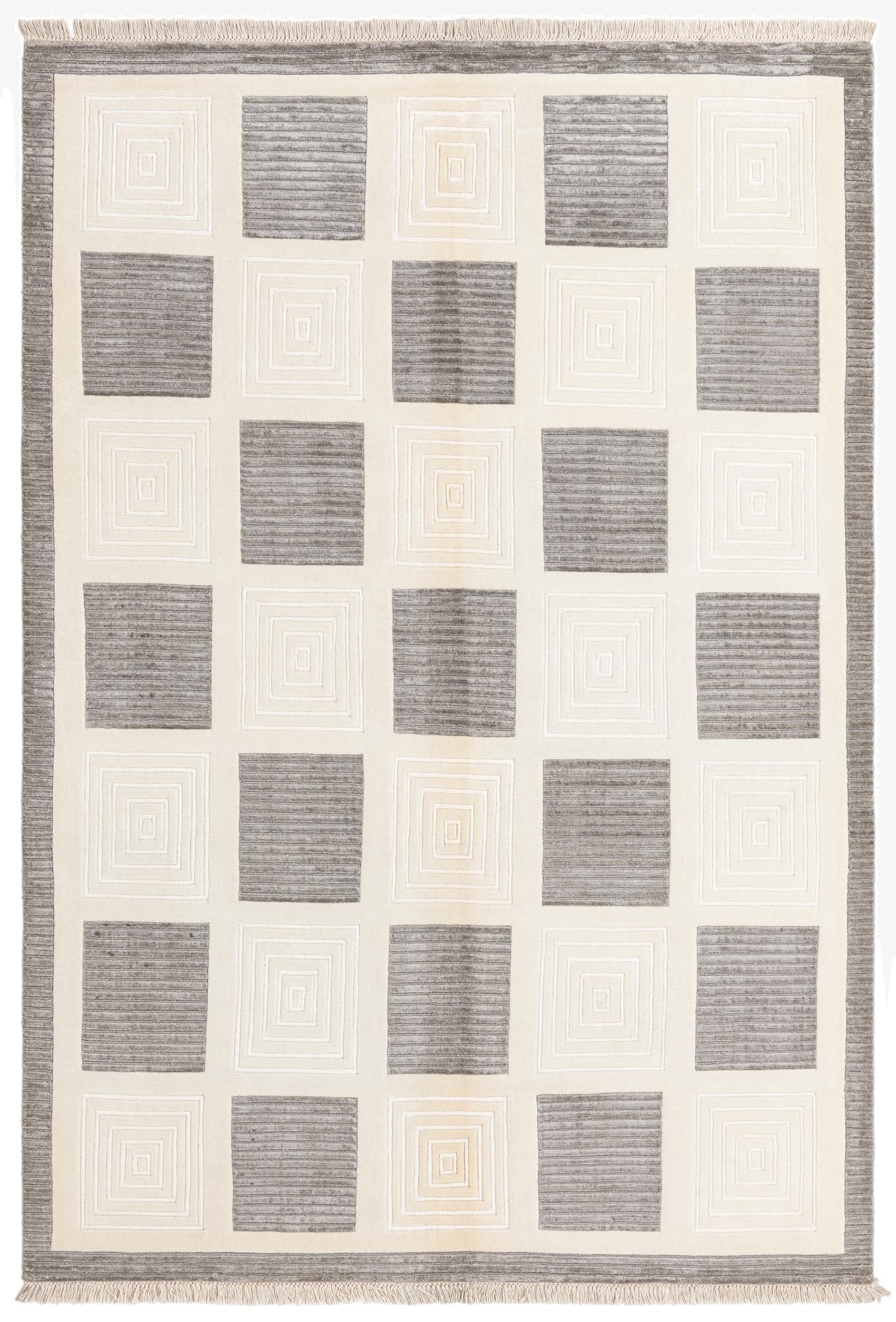Primary image 5' 10 x 8' 2  Hand Knotted Darya Wool Rug