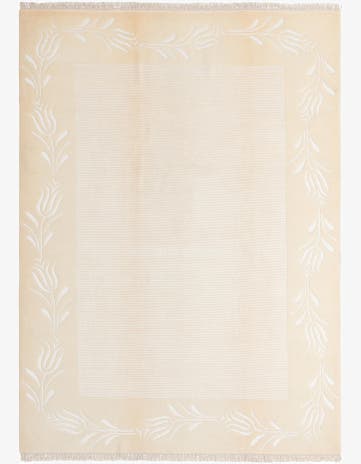 6' 10 x 9' 5 Hand Knotted Darya Wool Rug