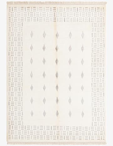 4' 10 x 6' 8 Hand Knotted Darya Wool Rug