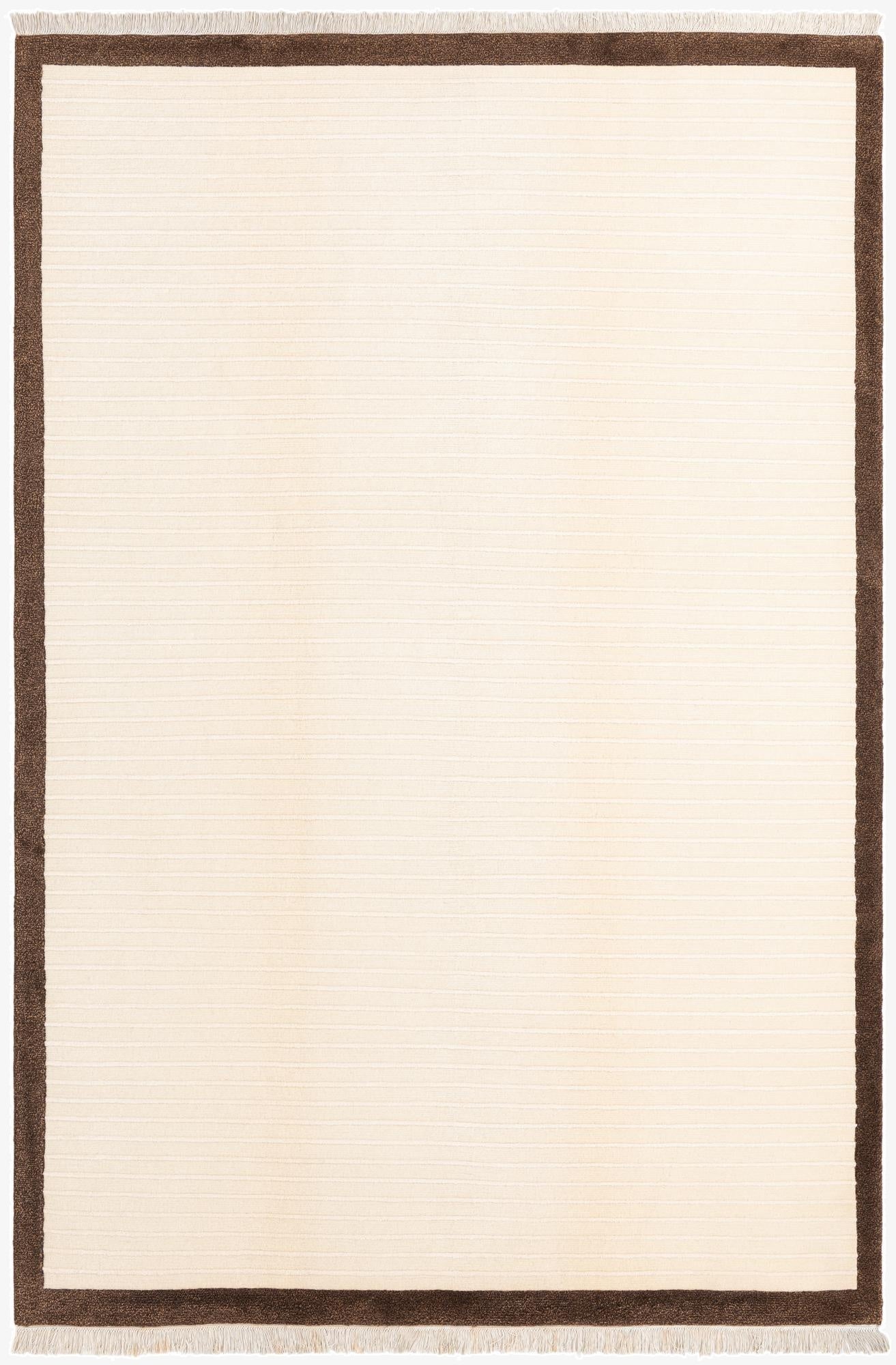 6' 7 x 9' 11  Hand Knotted Darya Wool Rug