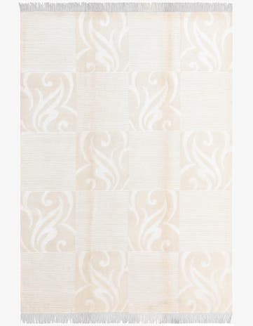5' 8 x 8' Hand Knotted Darya Wool Rug