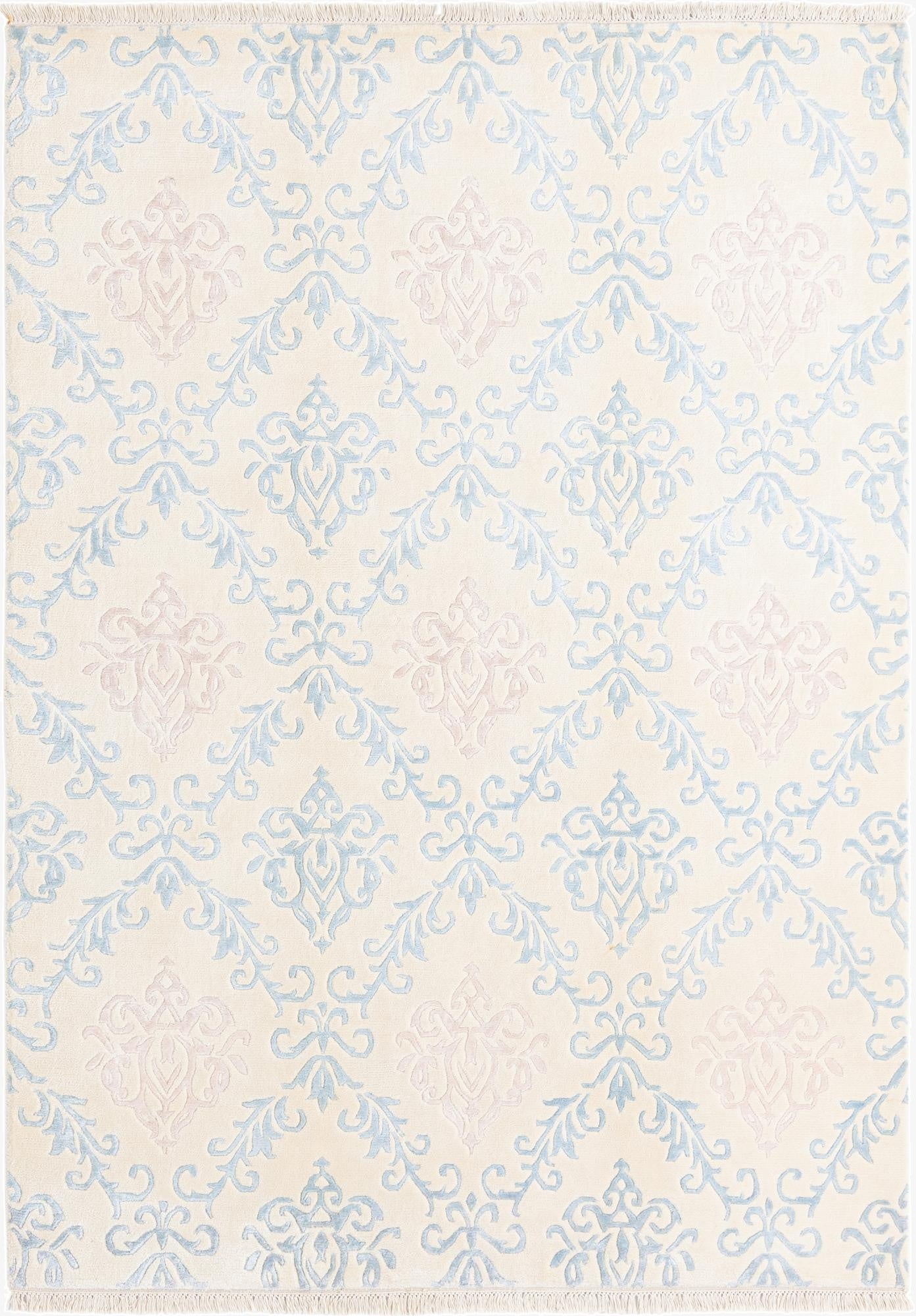 5' 7 x 7' 10  Hand Knotted Darya Wool Rug