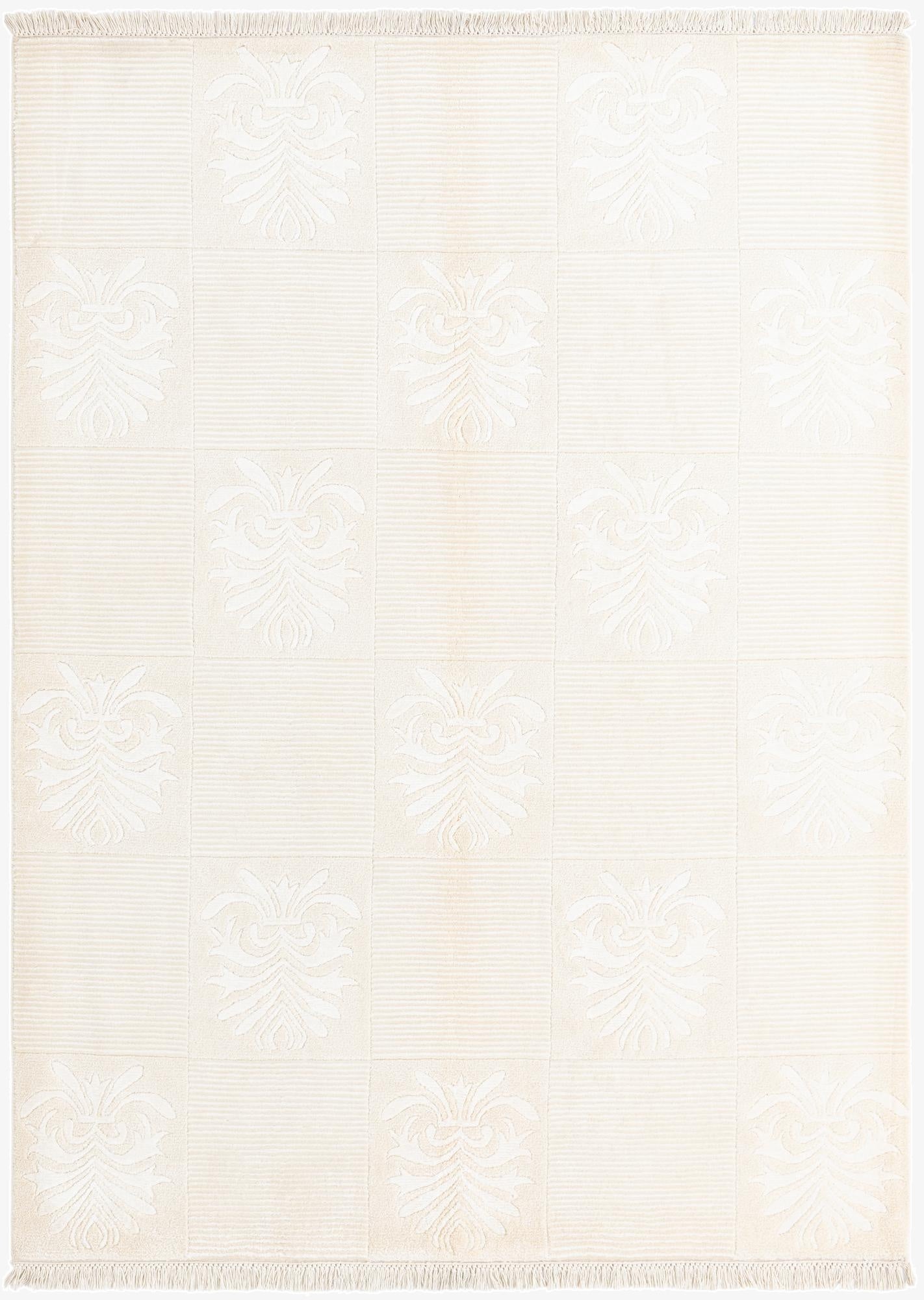 4' 11 x 6' 8  Hand Knotted Darya Wool Rug