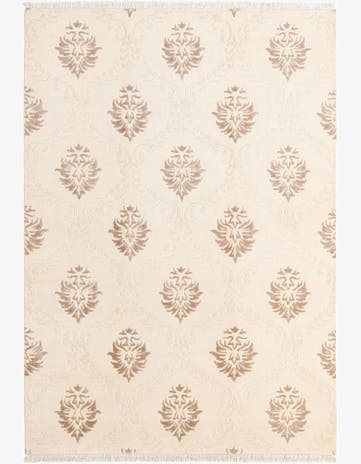 5' 7 x 7' 10 Hand Knotted Darya Wool Rug