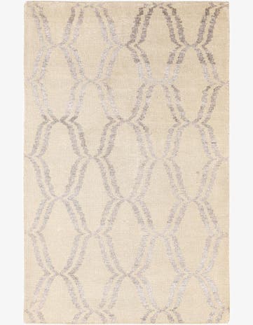 3' 9 x 6' Hand Knotted Darya Rug