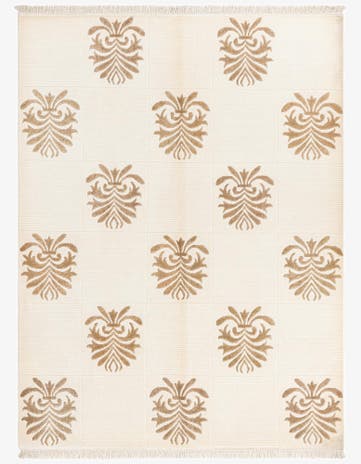 5' x 6' 7 Hand Knotted Darya Wool Rug