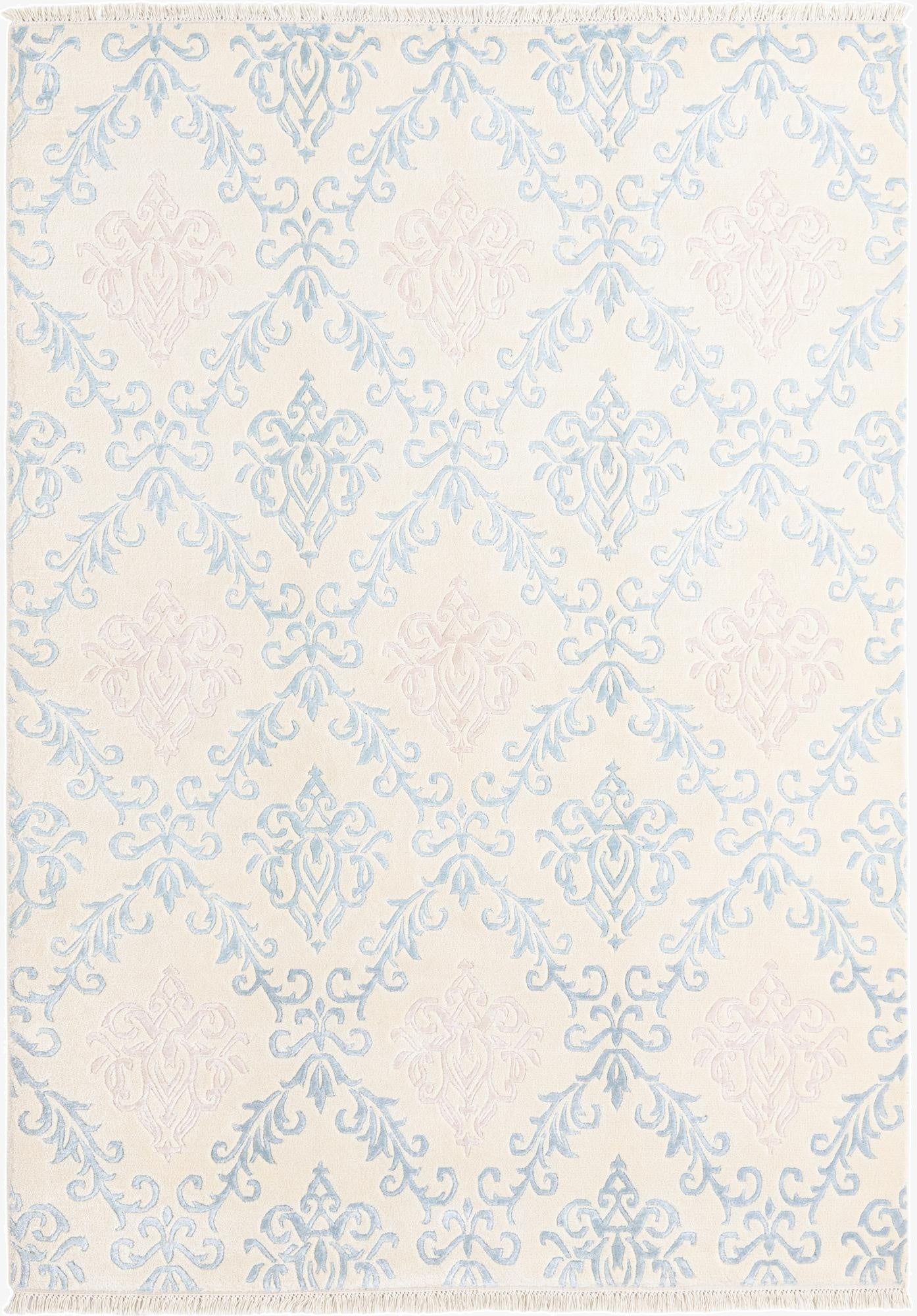 5' 7 x 7' 10  Hand Knotted Darya Wool Rug