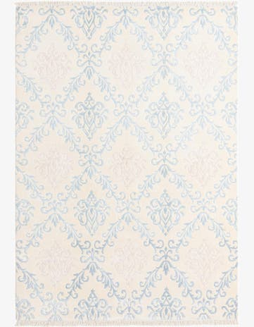 5' 7 x 7' 10 Hand Knotted Darya Wool Rug