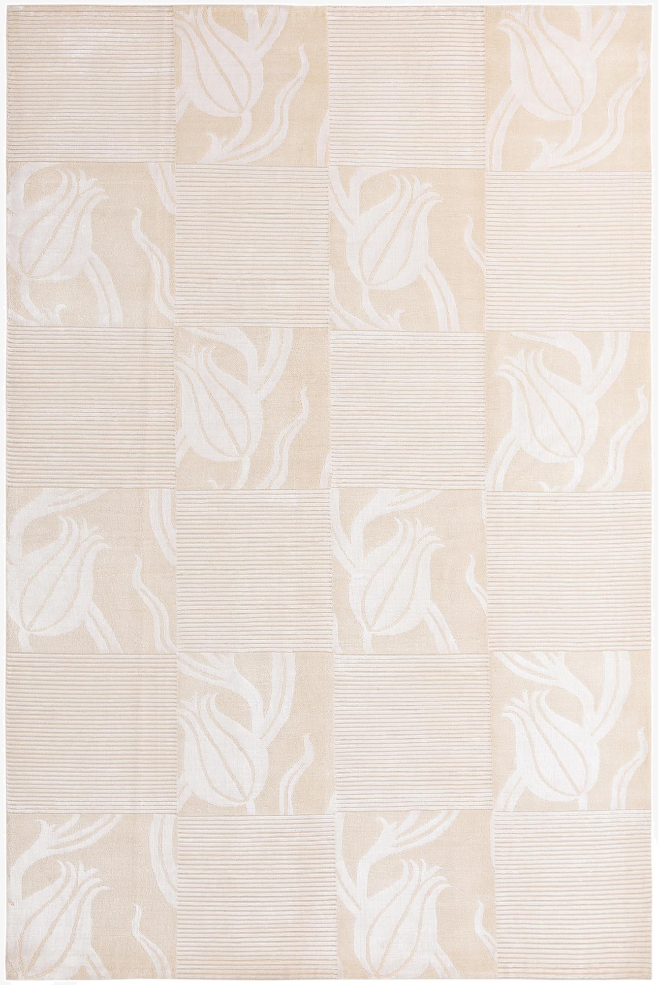 6' 9 x 10' 2  Hand Knotted Darya Wool Rug