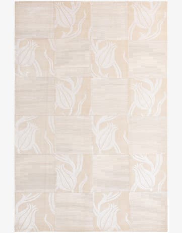 6' 9 x 10' 2 Hand Knotted Darya Wool Rug