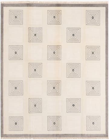 7' 10 x 9' 9 Hand Knotted Darya Wool Rug