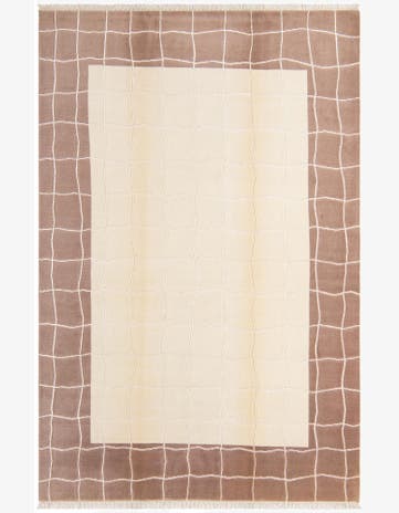 6' 5 x 9' 10 Hand Knotted Darya Wool Rug