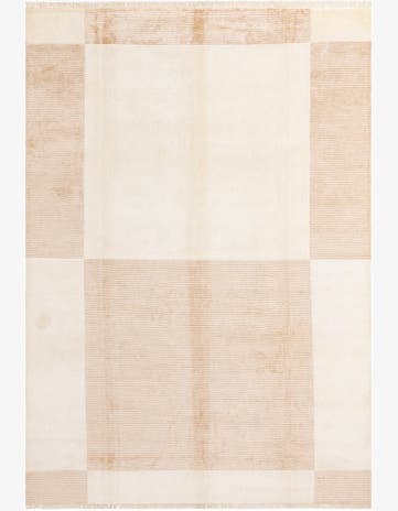 8' x 11' 3 Hand Knotted Darya Wool Rug