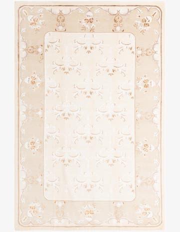 6' 9 x 9' 10 Hand Knotted Darya Wool Rug