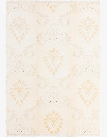 5' 7 x 7' 9 Hand Knotted Darya Wool Rug