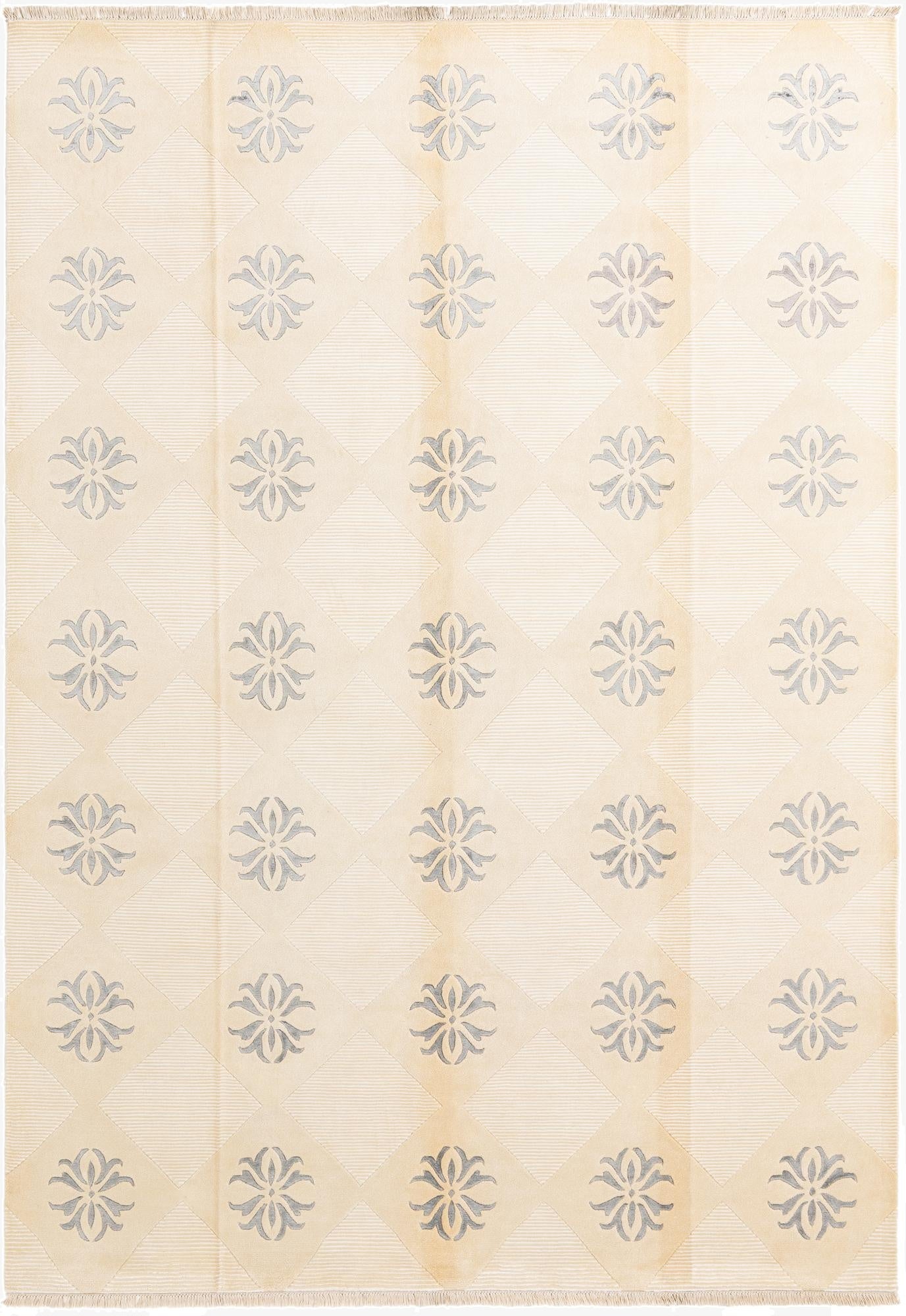 8' 1 x 11' 7  Hand Knotted Darya Wool Rug