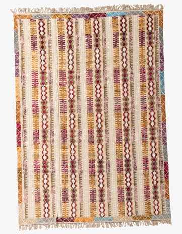 9' x 12' 6 Hand Knotted Darya Wool Rug