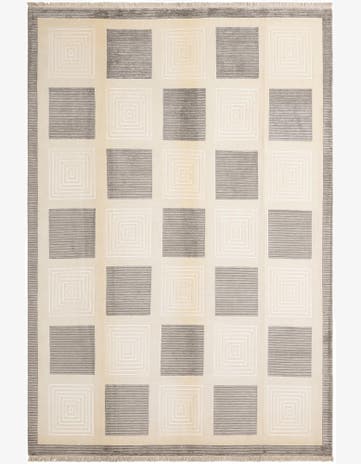 8' 2 x 11' 11 Hand Knotted Darya Wool Rug