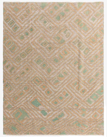 7' 11 x 10' 6 Hand Knotted Darya Wool Rug