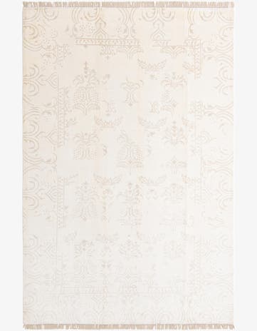 6' 7 x 9' 9 Hand Knotted Darya Wool Rug