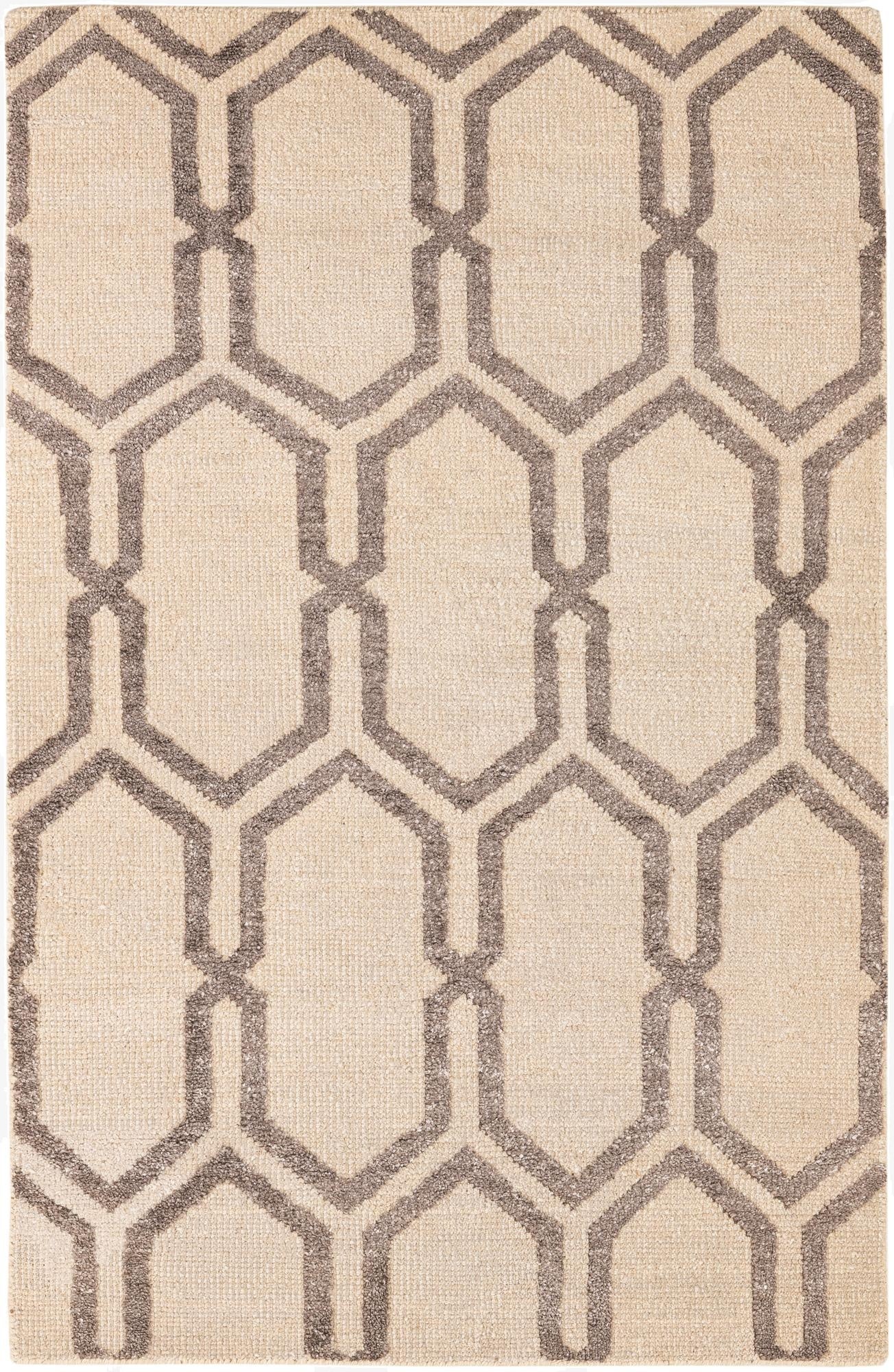 3' 9 x 5' 9  Hand Knotted Darya Rug