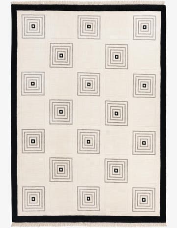 5' 8 x 7' 10 Hand Knotted Darya Wool Rug
