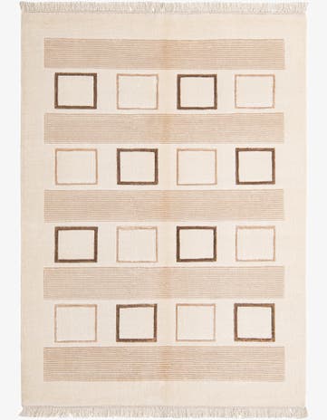 4' 10 x 6' 9 Hand Knotted Darya Wool Rug