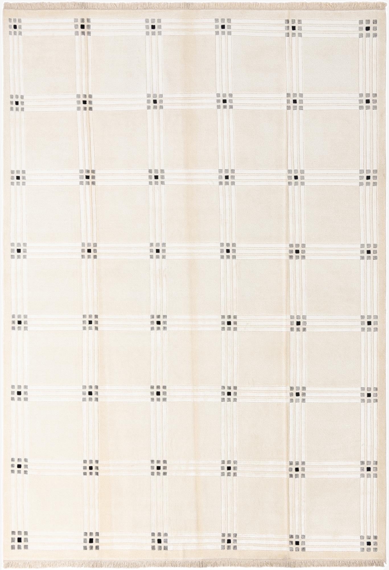 8' 1 x 11' 5  Hand Knotted Darya Wool Rug