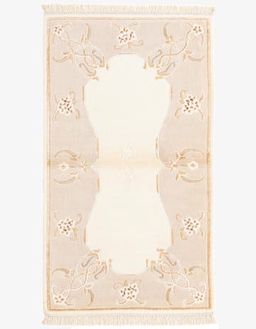 2' 9 x 4' 11 Hand Knotted Darya Wool Rug