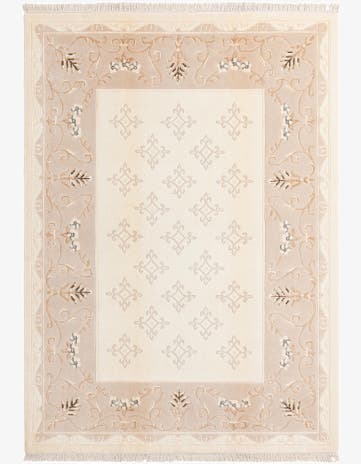 5' 7 x 8' Hand Knotted Darya Wool Rug