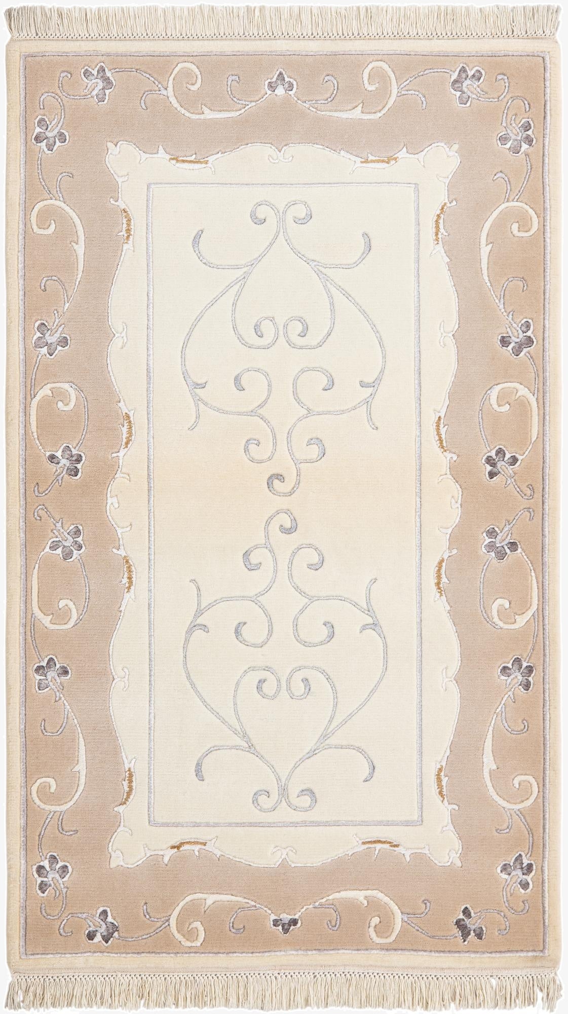 3' x 5' 1  Hand Knotted Darya Wool Rug
