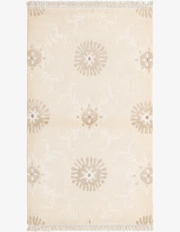 2' 11 x 5' Hand Knotted Darya Wool Rug