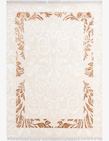 5' 9 x 8' Hand Knotted Darya Wool Rug