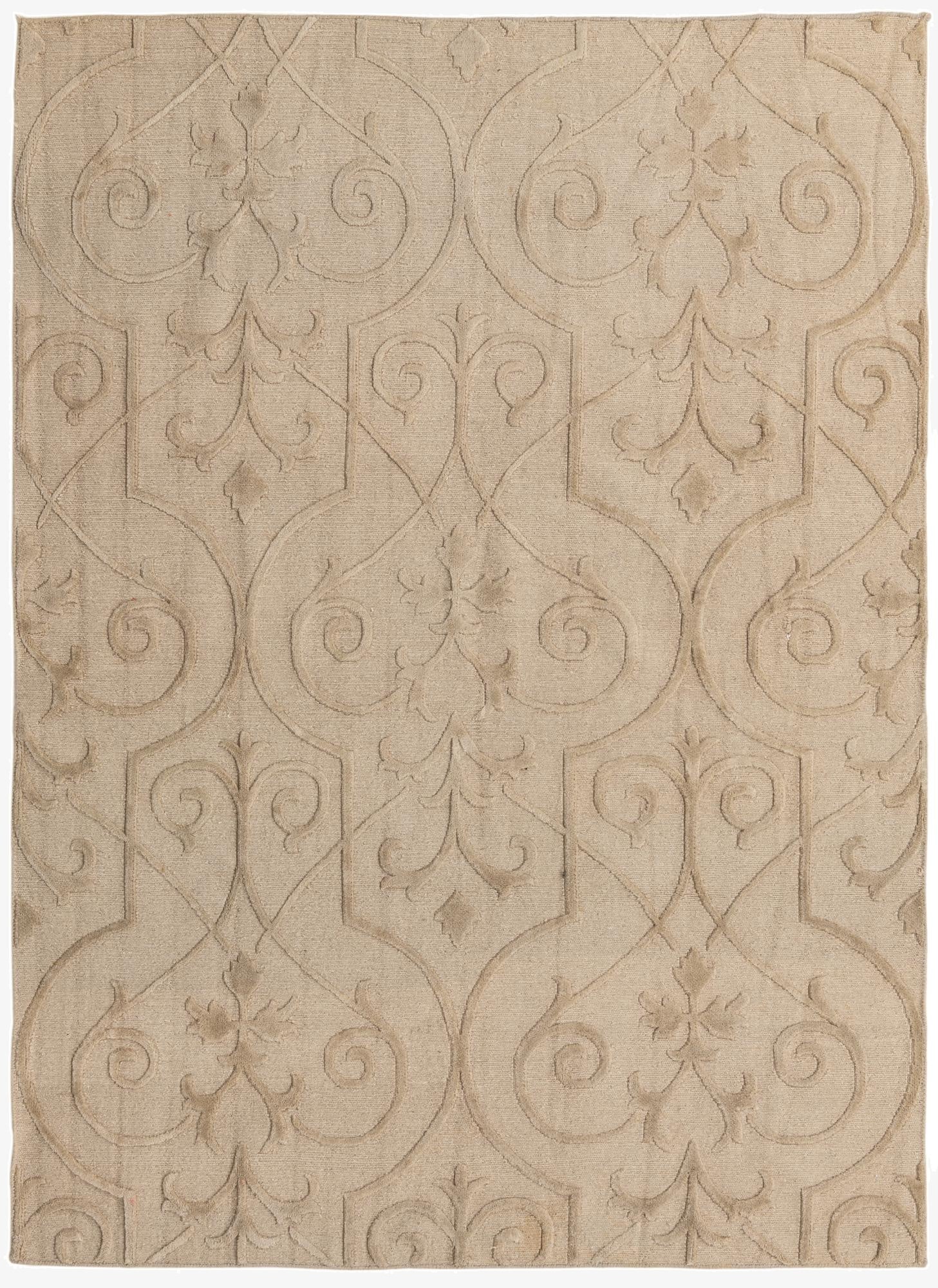 5' 5 x 7' 5  Hand Knotted Darya Wool Rug