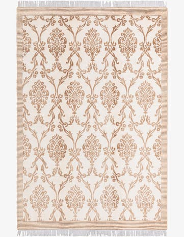 5' 9 x 8' 4 Hand Knotted Darya Wool Rug